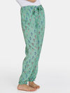 Rosaline Girls Woven Pyjama - Green Flash — thumbnail 3